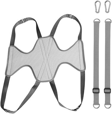 Гамак для грумінгу собак, аксесуар для догляду за тваринами, портативний, багатофункціональний, дихаючий, для стрижки, миття, (Сірий, M)