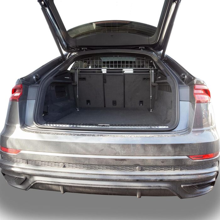 Travall Hundegitter для Audi Q8 (2018-): Автомобільне сітка-перегородка для собак, захист багажника, міцний сталевий захист