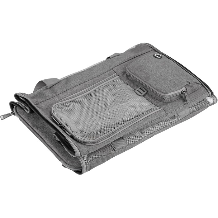 Транспортна сумка для котів та собак середнього розміру TAIKURA, складана переноска для тварин, дихаюча та миюча, з плечовим ременем, 44x31x31 см