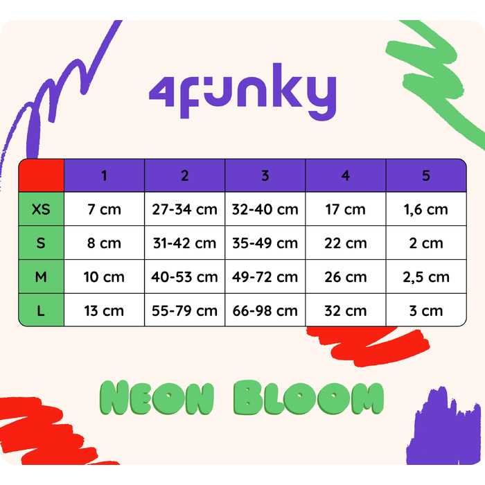 Шлейка Guard Comfort Neon Bone | 4Funky | Регульована, для малих собак (розмір S)