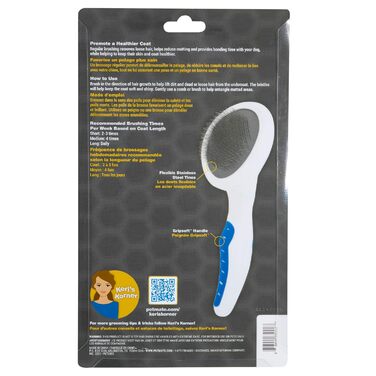 Грумінг-щітка для собак JW Pet GripSoft Slicker - м'яка, з м'якими щетинками