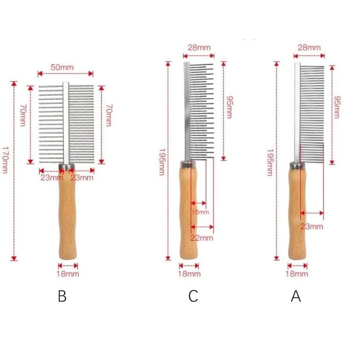 Щітка для собак, інструмент для догляду за шерстю, професійна якість