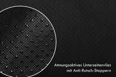Ортопедичне собаче ліжко Tierlando Louis з стьобаного штучного шкіровинилу в клітинку з матрацом з Memory Foam, 100x75 см, Колір: Коричневий