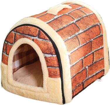 Кімната для собак Pevfeciy: затишна будка для маленьких собак, кімната для домашніх тварин, тепла будка для собак та котів, зручна кімната для відпочинку