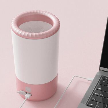 Електрична мийка для лап домашніх тварин Yechiry, Автоматичний очищувач лап для собак та котів, Безпечний пластиковий дизайн, Портативна мийка для брудних лап (Blue) (Rosenate)