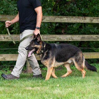 Тактичний повідець Operation Good Boy чорний – міцний та зручний, алюмінієвий карабін 360°, для собак, військова якість