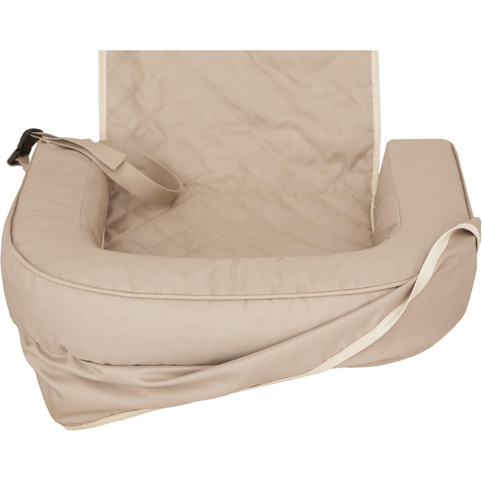 Автоматик для собак та котів: лежанка, переноска, корзинка, шлейка, 42x55 см, бежевий Оксфорд