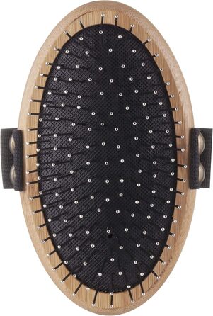 Щітка для грумінгу тварин Mikki 6280002 з бамбука з кульковими насадками, для собак та котів, 95 г