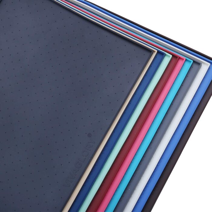 Підкладка під миску для собак та котів VIVAGLORY Grippymat, силіконова, чорна, 60x40 см