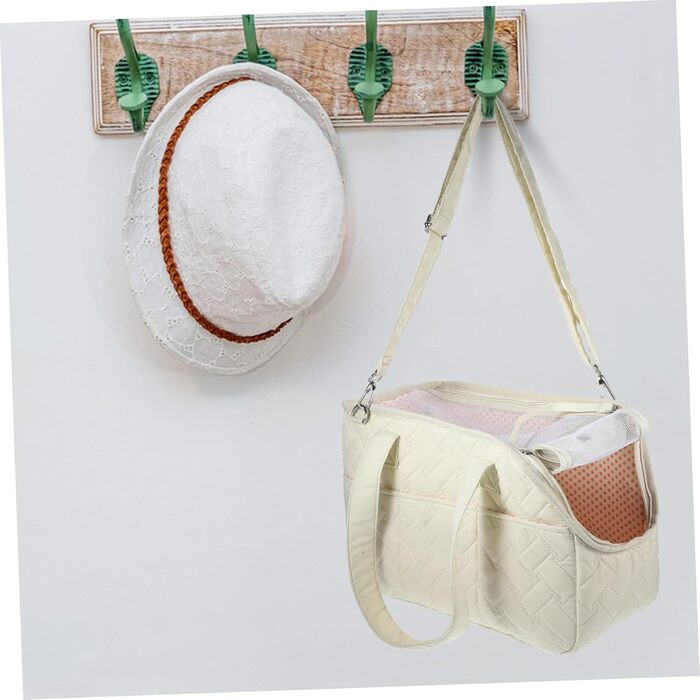 Складана переноска для тварин Levemolo з міцного канвасу з кишенею. Переноска для собак та котів для подорожей та активного відпочинку.