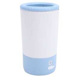 Автоматичний очисник лап для собак Oreilet, електричний мийний стакан для лап домашніх тварин, портативний очисник лап для собак і котів, синій