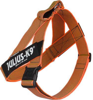 Шлея Julius-K9 Color & Gray для собак, нейлонова, регульована