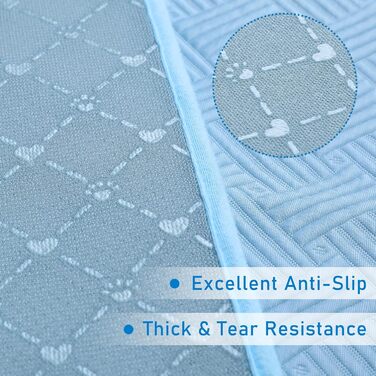 Килимок для собак Dicke, неслизький, для авто, внутрішнє та зовнішнє використання, 61 x 45,7 см