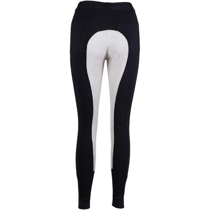 Жіночі верхові штани RL24 Vollbesatz Flex BASICLINE (38, чорний/сірий)