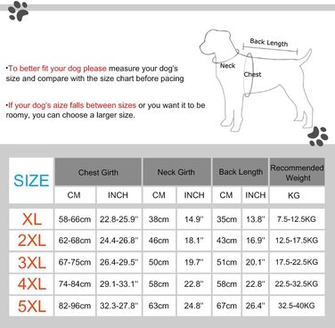 Водонепроникна тепла жилетка для собак великих та середніх порід, тепла жилетка для собак, жилетка для собак з отвором для шлейки, тепла зимова жилетка для собак (Червоний, 6XL)