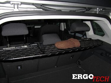 Сітка розділювач для Volkswagen Tiguan (2016-2024) ERGOTECH RDA65-S8 - для собак та багажу