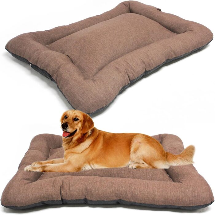 Нековзна килимок для собак та котів BPS, розміри S/M/L, 87x67 см, Колір: Коричневий