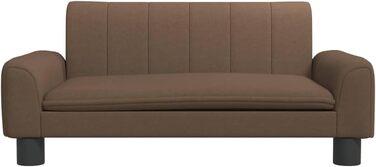 Крісло-ліжко для собак та котів, м'яке, стильне, 70x45x30 см, коричневе