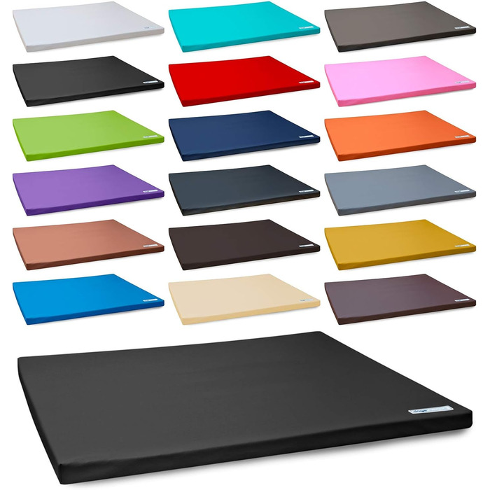 Лежанка для собак Easy з екошкіри, розмір M, 100 x 80 см. Лежанка, килимок, підстилка для собак