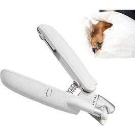 Набір для стрижки кігтів тварин з підсвічуванням LED | Тример для кігтів цуценят, котів та собак | Догляд вдома, у подорожах, на природі