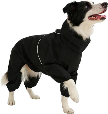 Зимовий теплий одяг для собак - вітронепроникний та дихаючий костюм для тварин | Комплект на все тіло для собак, ідеальний для прогулянок в снігу та активного відпочинку на природі. Розмір XL