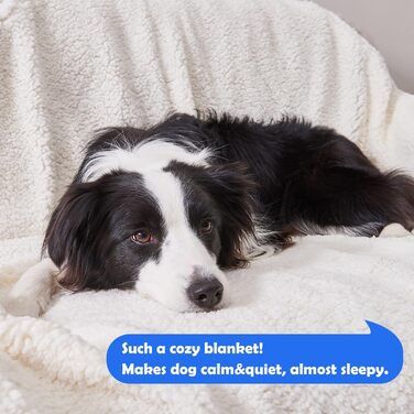 Водонепроникний коврик для собак великих порід - Sherpa Fleece, сірий (152x203 см)