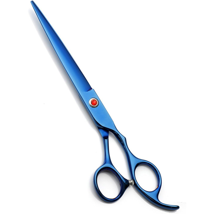 Набір для грумінгу собак та котів, професійний 5-в-1, з витончувальним ножем, вигнутими та прямими ножицями, гребінцем, нержавіюча сталь 440C