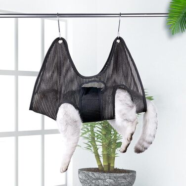 Гамак для грумінгу котів та собак великого розміру, зручний та дихаючий, для догляду за шерстю