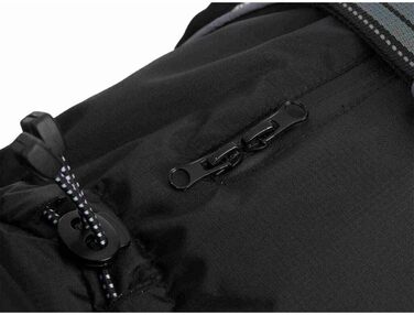 Зимова куртка для собак TRIXIE Explore, чорна, L (62 см), водонепроникна та вітронепроникна, придатна для прання в машині