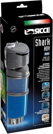 Внутрішній фільтр для акваріума Sicce Shark Advanced 800 л/год