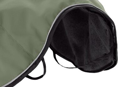 Водонепроникний теплий дощовик для собак Hunter Uppsala, хакі, 2в1 знімний підкладка, розмір 30