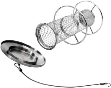 Годівниця для птахів з нержавіючої сталі Haushalt International