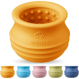 Іграшка-головоломка для собак Animire: дозатор ласощів, інтерактивна, з силікону, BPA-free