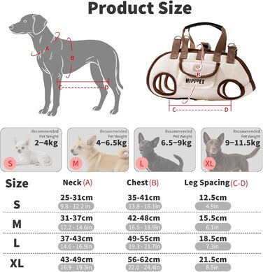 PETCUTE Сумка-переноска для собак 4-в-1, ручка-шофер для великих собак, дихаюча сумка-переноска на плечі для маленьких цуценят, сумка для тварин з ремінком на плечі, для прогулянок на вулиці Бежевий+Коричневий