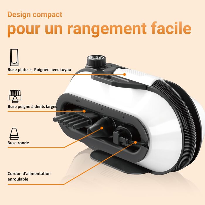 Фен для собак P40, тихий (40 дБ), 3 насадки, регулювання швидкості та температури, іонізація, портативний, для собак та котів, чорний