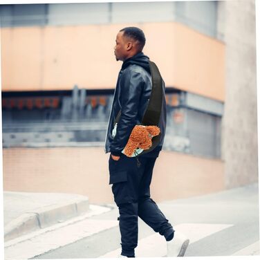 Сумка-переноска для собак ERINGOGO, дихаюча, через плече, регульована, для подорожей та прогулянок, зелений (жовтий)