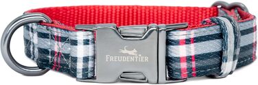 Нашийник та повідок для собак FREUDENTIER, 2 м, регульований, набір Edinburgh, для великих, середніх і малих порід, з подарунковою коробкою