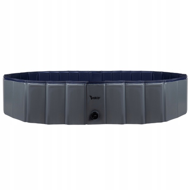 Складальний садовий басейн для собак XXL 160x30 см — великий манеж для купання тварин