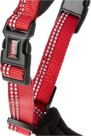 Шлея для собак HALTI Comfy XL з флісовою підкладкою та 3M світловідбивачами, кріпленням спереду і ззаду, для великих собак