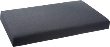 Ортопедичне ліжко для собак, знімний та пральний чохол, вибір кольору та розміру, темно-сірий, XS