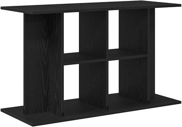 Тумба для акваріума vidaXL 100x40x60 см, чорний дуб, ДСП, міцний акваріумний стелаж