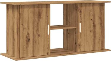 vidaXL Акваріумна тумба з ДСП, 121x41x58 см, під старе дерево