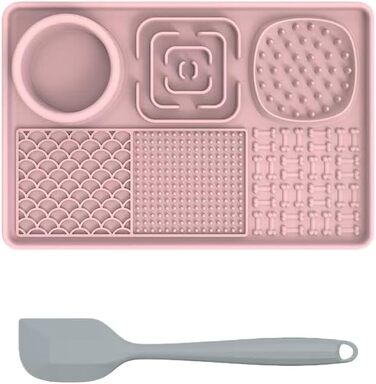 Миска для собак WANGSHUO для повільного годування, інтерактивна миска-головоломка, антиковзаюча, 30х20 см