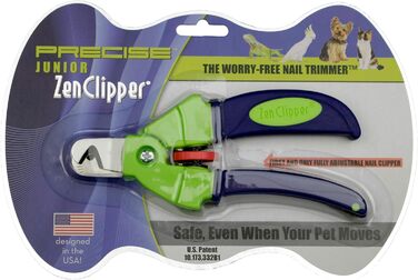 Zen Clipper Прецизійний та безпечний кіготьотримач для домашніх тварин – регульований тример для кігтів собак і котів, швидке й акуратне обрізання без зайвого шуму