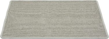 Килимок для котів з сизалю, 2 шт. (60 x 80 см) - міцний, натуральний, бежевий (сірий)