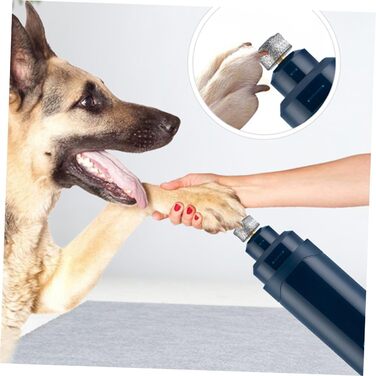 Автоматичний електричний триммер для нігтів домашнім тваринам BESPORTBLE: USB-шліфувальник для собак та котів, тиха робота, портативний дизайн