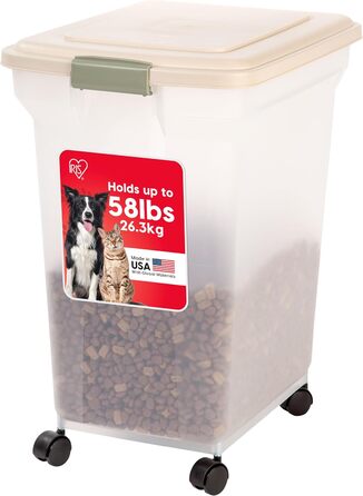 Контейнер для корму для тварин IRIS USA, герметичний, 67 л