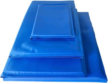 Килимок охолоджуючий для собак з нетоксичним гелем, самоохолоджуючий, стійкий до подряпин, миючий, для домашніх тварин, довговічний, ідеальний для літа (хвилястий, 40x50 см)