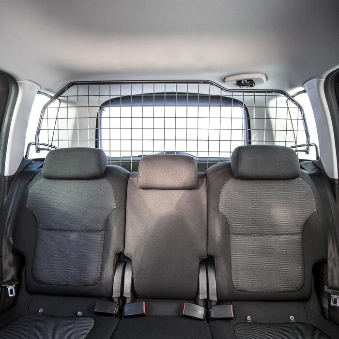 Автомобільна решітка для багажника Travall для Skoda Yeti (2009-2017), захисна перегородка для перевезення домашніх тварин та вантажу, сталева, індивідуальна, для захисту багажного відсіку