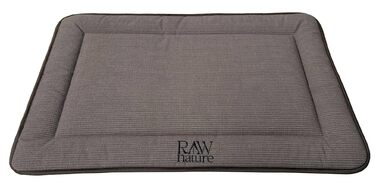 RAW Nature KIVO XL: Лежанка для собак, 110x70x3 см, пісочно-коричневий колір, з неслизького корду, для переноски та дому